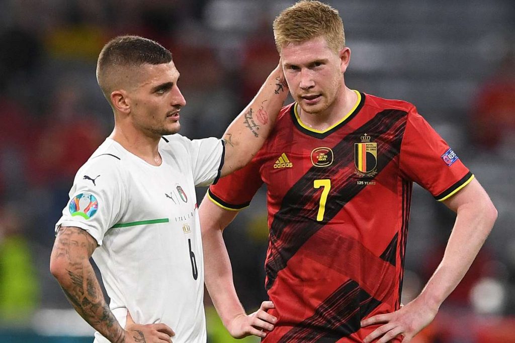 De Bruyne reveals he forced to play Belgium vs Italy 